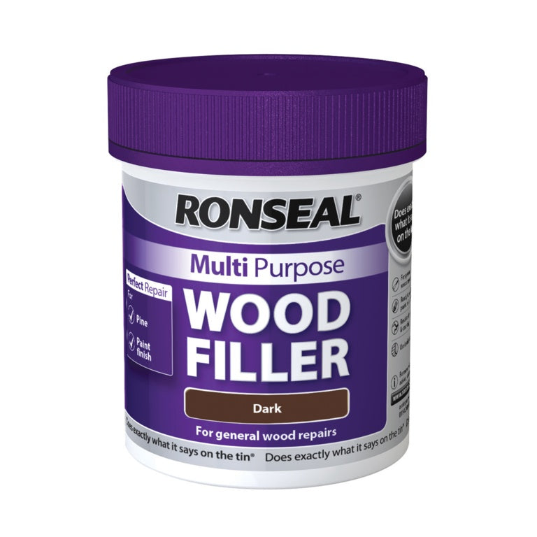 Ronseal Multi Purpose Wood Filler Tube Dark 250g