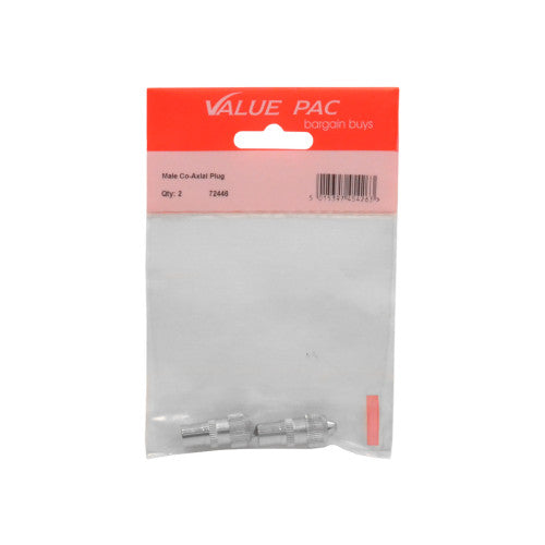 Centurion Male Metal Co-Axial Plug 72446