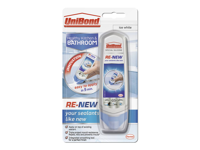 UniBond Sealant Re-New 130g Ice White
