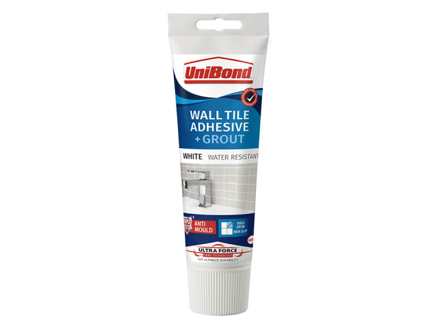 UniBond Ultraforce Wall Tile Adhesive & Grout 300g White