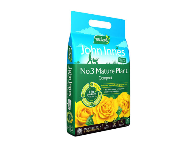 Westland John Innes No.3 Peat Free Mature Plant 10L