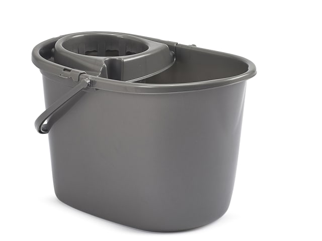 Whitefurze Value Mop Bucket 14L Silver H33V72