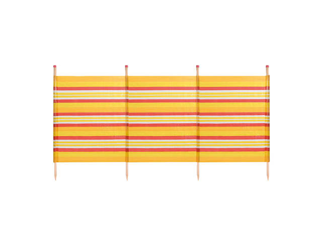 Traditional Windbreak Orange 4 Pole WB017