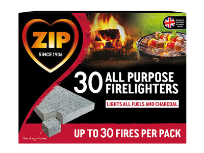 Zip Block Firelighters Pack 30 SB093043