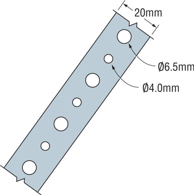 Simpson Strong Tie Fixing Band 20mm x 10m