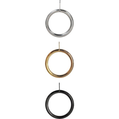 Centurion Renaissance Curtain Rings Antique Brass 6pk 92272