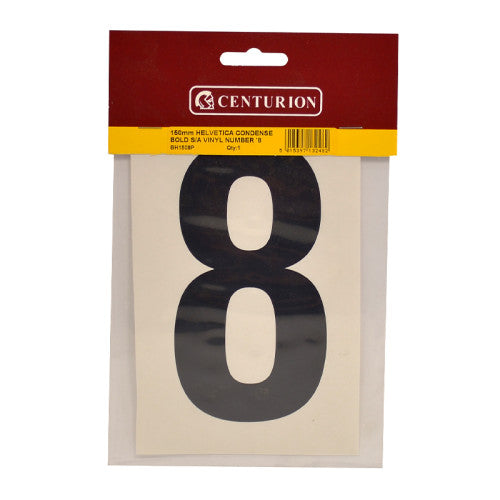 Centurion Wheelie Bin Number 8 150mm Black BH1508P