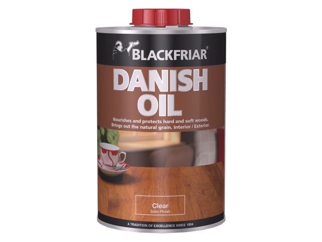 Blackfriar Danish Oil Clear 1L