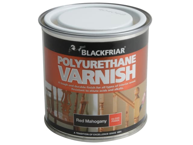 Blackfriar Polyurethane Varnish Gloss Deep Red Mahogany 250ml P35