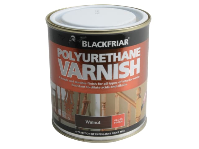 Blackfriar Polyurethane Varnish Gloss Walnut 500ml P70