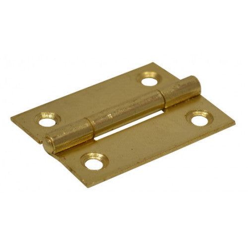Centurion 50mm Brassed Steel Butt Hinge 1 Pair CH15L