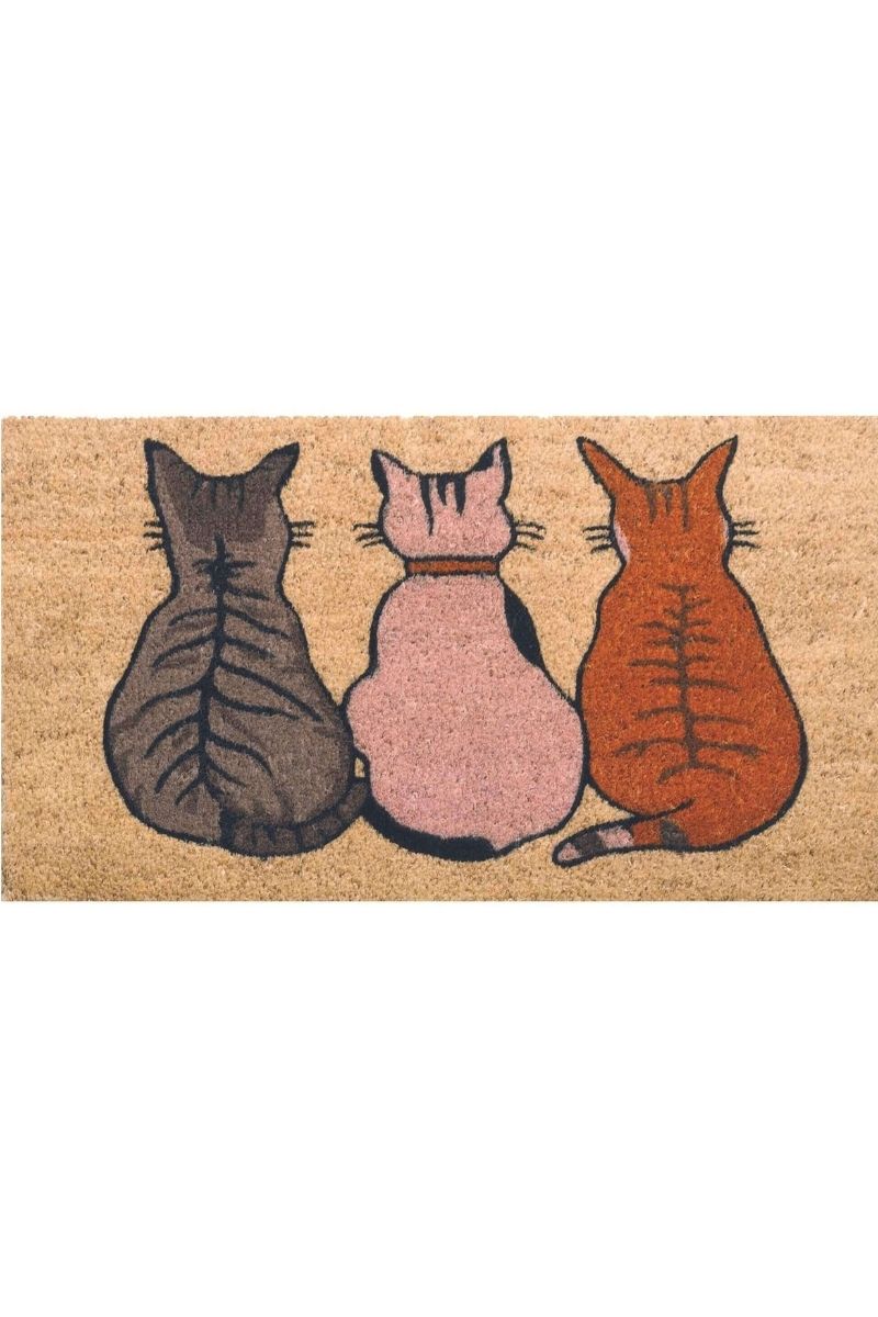 Likewise Kentwell Coir Mat Cats 75 x 45cm