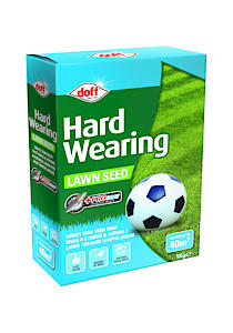 Doff Hardwearing Lawn Seed with Procoat 1kg