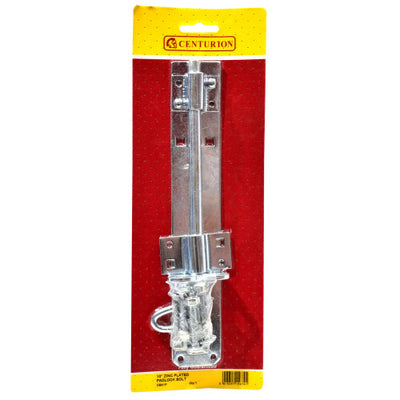 Centurion 250mm ZP Brenton Padlock Bolt DB41P