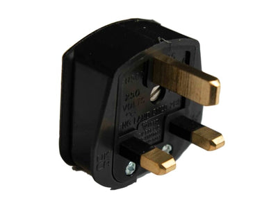 Lyvia Rubber Plug 13 Amp Black 6283BNB