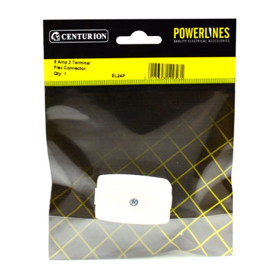 Centurion 5 Amp 2 Way Terminal Flex Connector EL24P