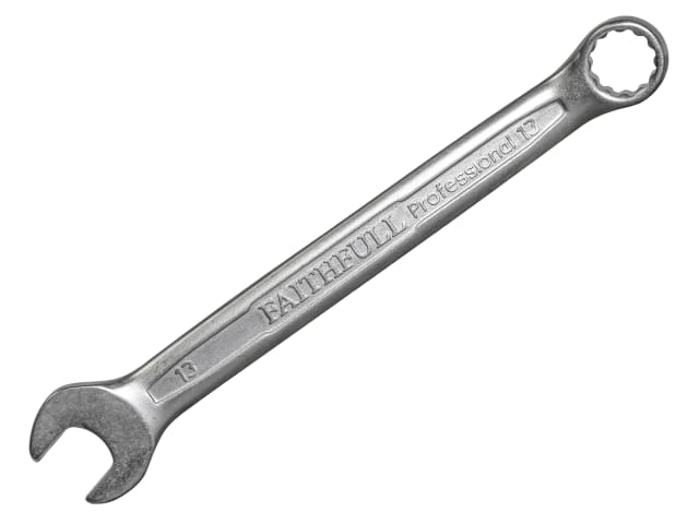 Faithfull Combination Spanner CV Satin Finish 13mm