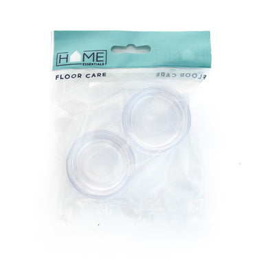 Centurion Clear Castor Cups 45mm Pack 4 FC16P