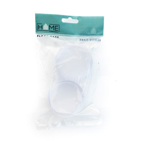 60mm Clear Castor Cups (Pack of 4) Code: FC17P
