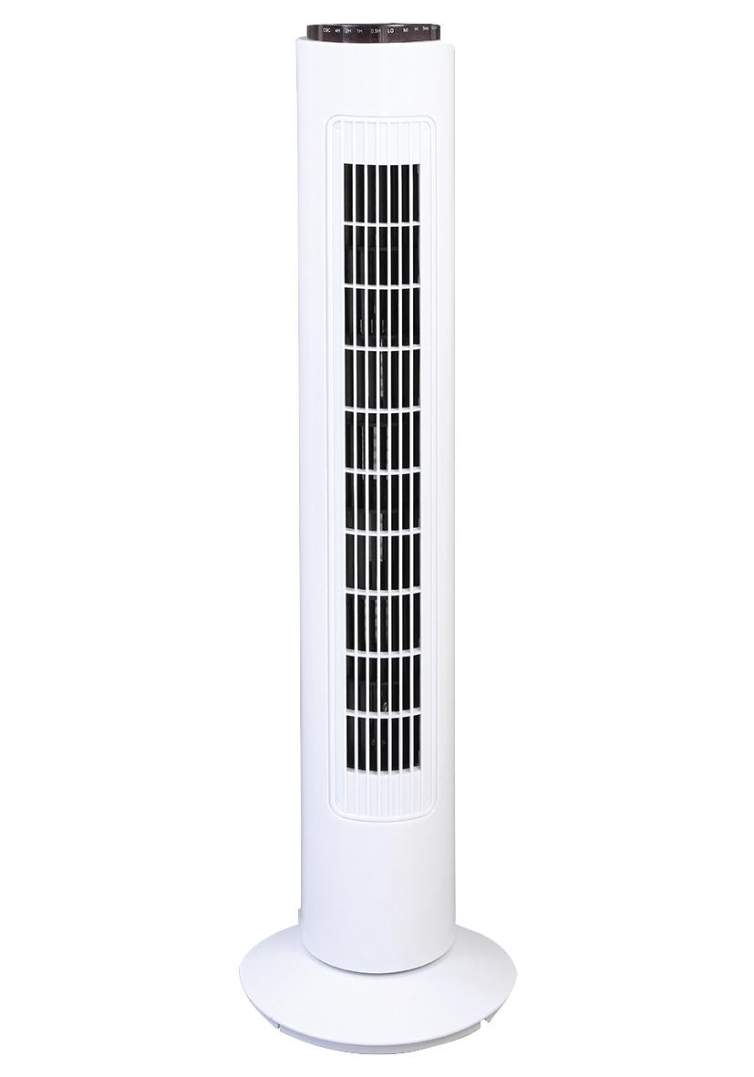 PRO ELEC - 29" Tower Fan with Remote Control, White - PELL0370
