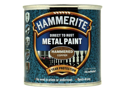 Hammerite Direct To Metal Hammered Copper 250ml