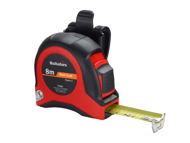 Hultafors PR8M Steel Tape 8m x 25mm Metric