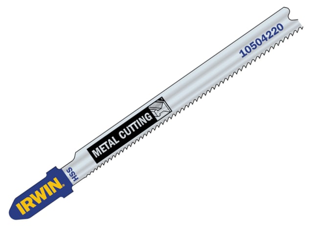 Irwin Metal Cutting Jigsaw Blades Pack 5 T118A