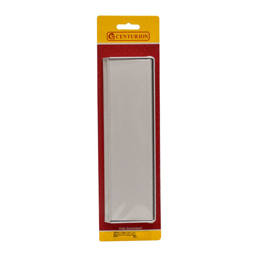 Centurion 250mm x 75mm Aluminium Face Fix Letter Plate MI17P