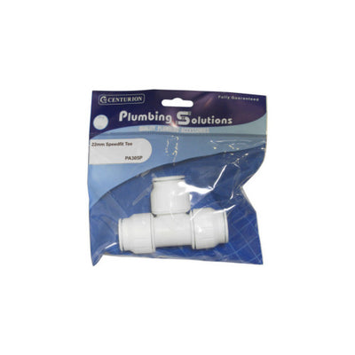 Centurion Speedfit Tee 22mm PA305P