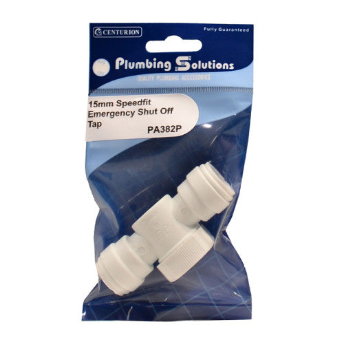 Centurion Speedfit Emergency Shut Off Tap 15mm PA382P