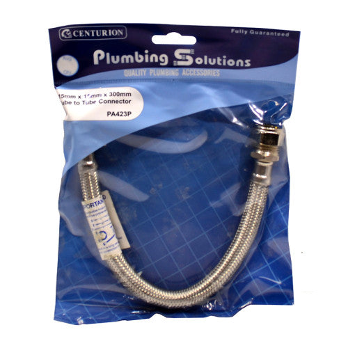 Centurion Tube to Tube Connector 15mm 300mm PA423P
