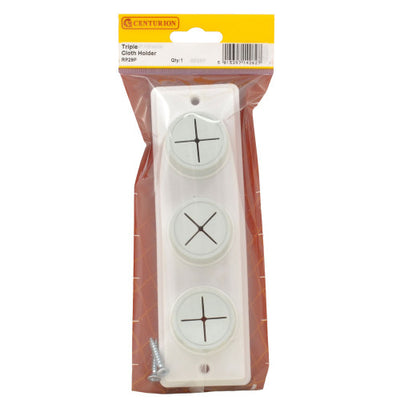 Centurion Triple Self Adhesive Cloth Holder 180mm RP29P