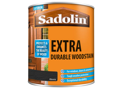 Sadolin Extra Ebony Wood Stain 1L