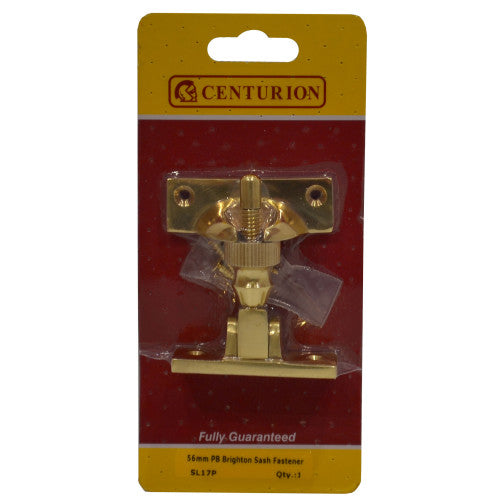 Centurion 56mm PB Brighton Sash Fastener SL17P