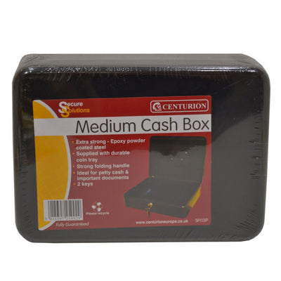 Centurion Medium Cash Box 250 x 90 x 235mm SP113P