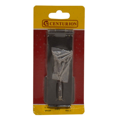 Centurion 115mm Black Safety Hasp & Staple SP49P