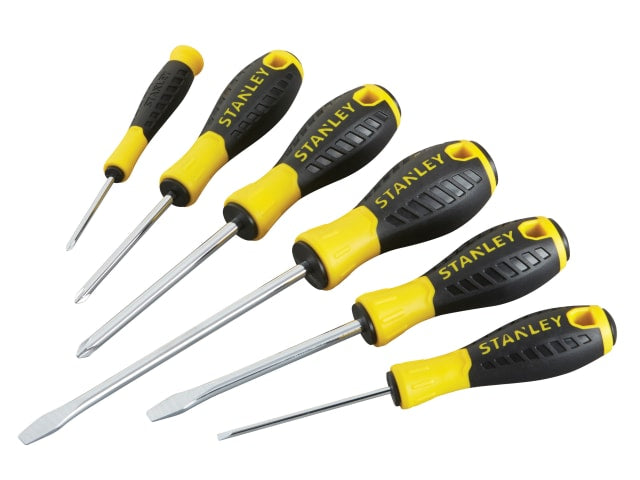 Stanley Essential Screwdriver Set 6 Piece 0-60-208