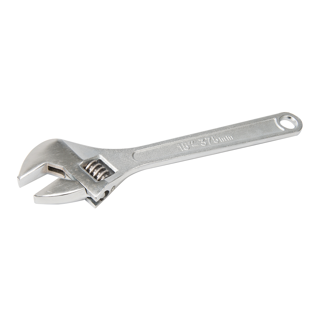 Silverline Adjustable Wrench 375mm 41mm Jaw WR50