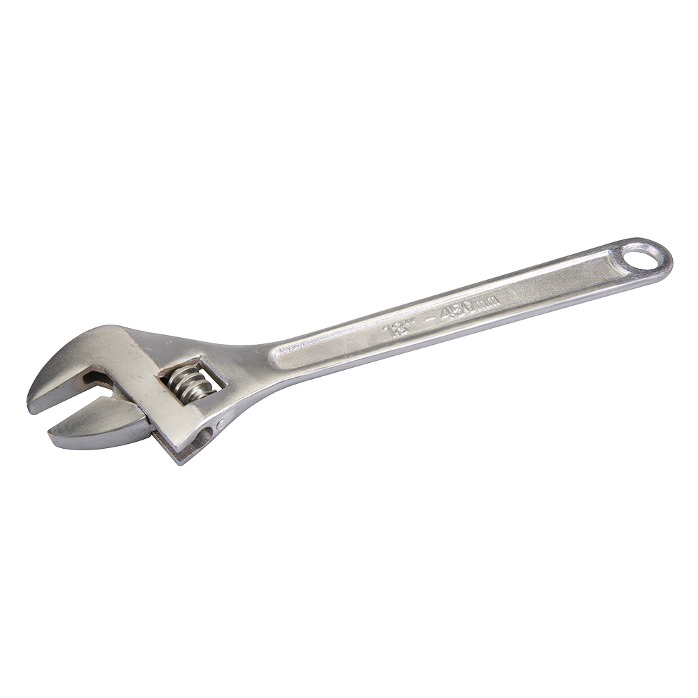 Silverline Adjustable Wrench 450mm Jaw 50mm