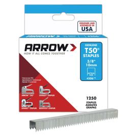 Arrow T-50 Staples 3/8in x 1250 A50624