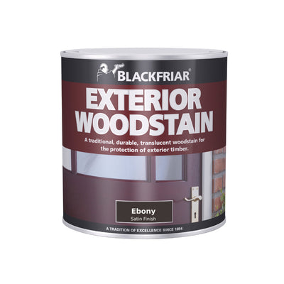 Blackfriar Traditional Exterior Woodstain Ebony 250ml