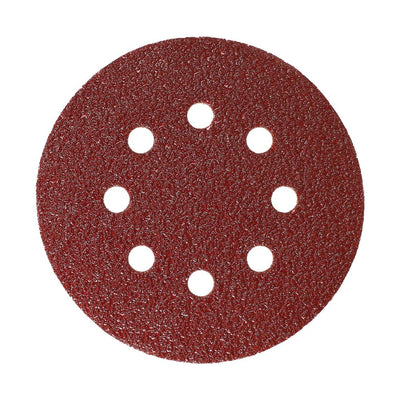 Hook & Loop Sanding Disc 125mm 8 Hole P60 x 5 008135