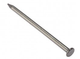 Round Head Nail Bright Finish 100mm 250g Bag