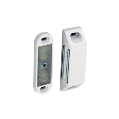 Securit Heavy Magnetic Catch White S5433