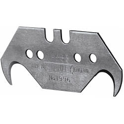 Stanley 1996B Hooked Trimming Knife Blades Pack 5