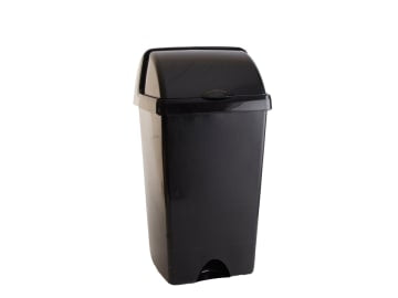 Addis Roll Top Bin Soft Black 50 Litre 505612