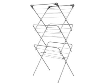 Addis Concertina Airer & Hooks 3 Tier 16m 518018