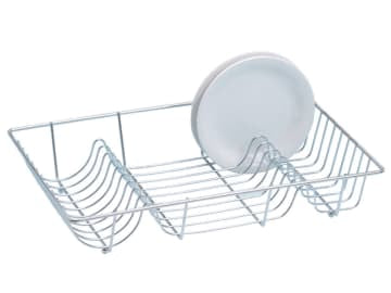 Apollo Housewares Flat Wire Dish Drainer Chrome 2918