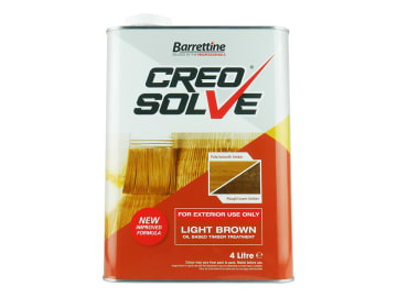 Barrettine Creosolve Light Brown 4L