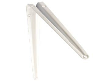 Basics Shelf Brackets White 14in x 12in 5021